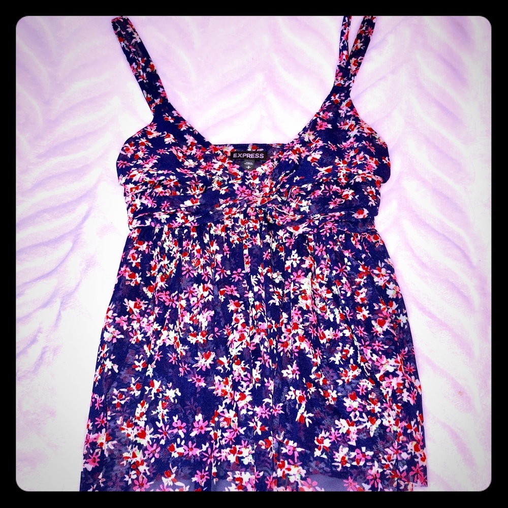 Express Floral Tank Top
